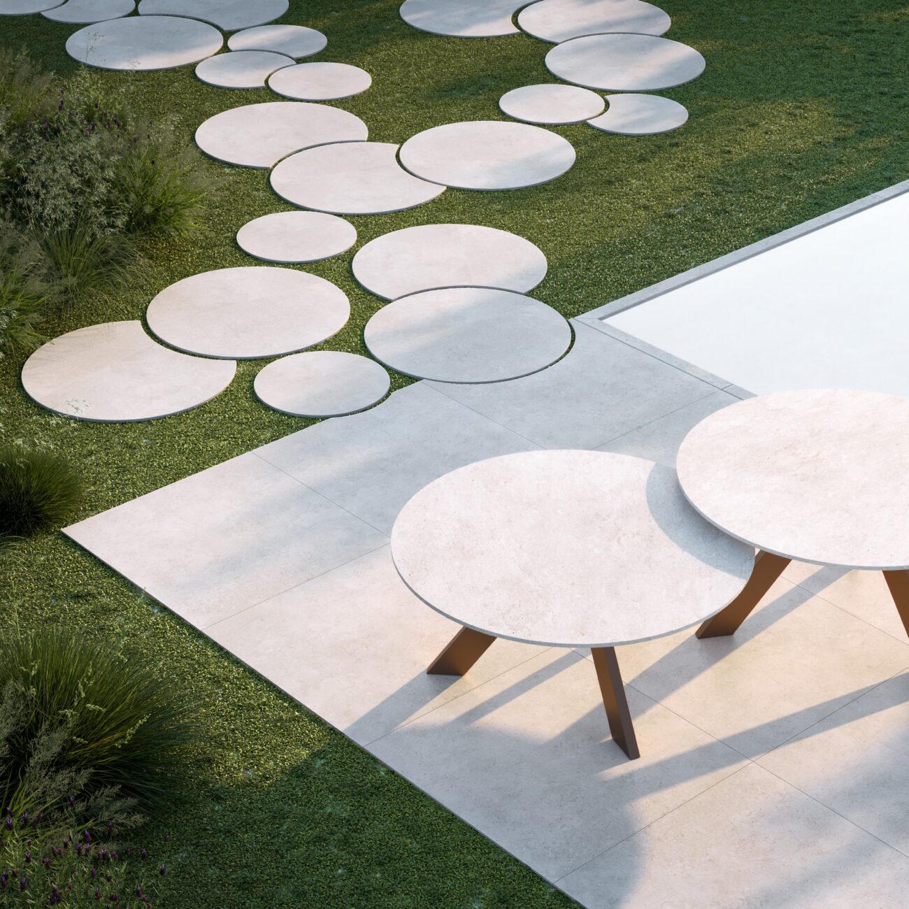 Aussenplatten Keramik Feinsteinzeug in verschiedene Grössen