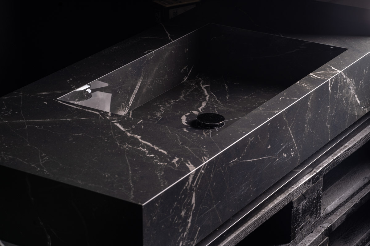 Terza Dimensione Lavabo Keramik Adern Detail
