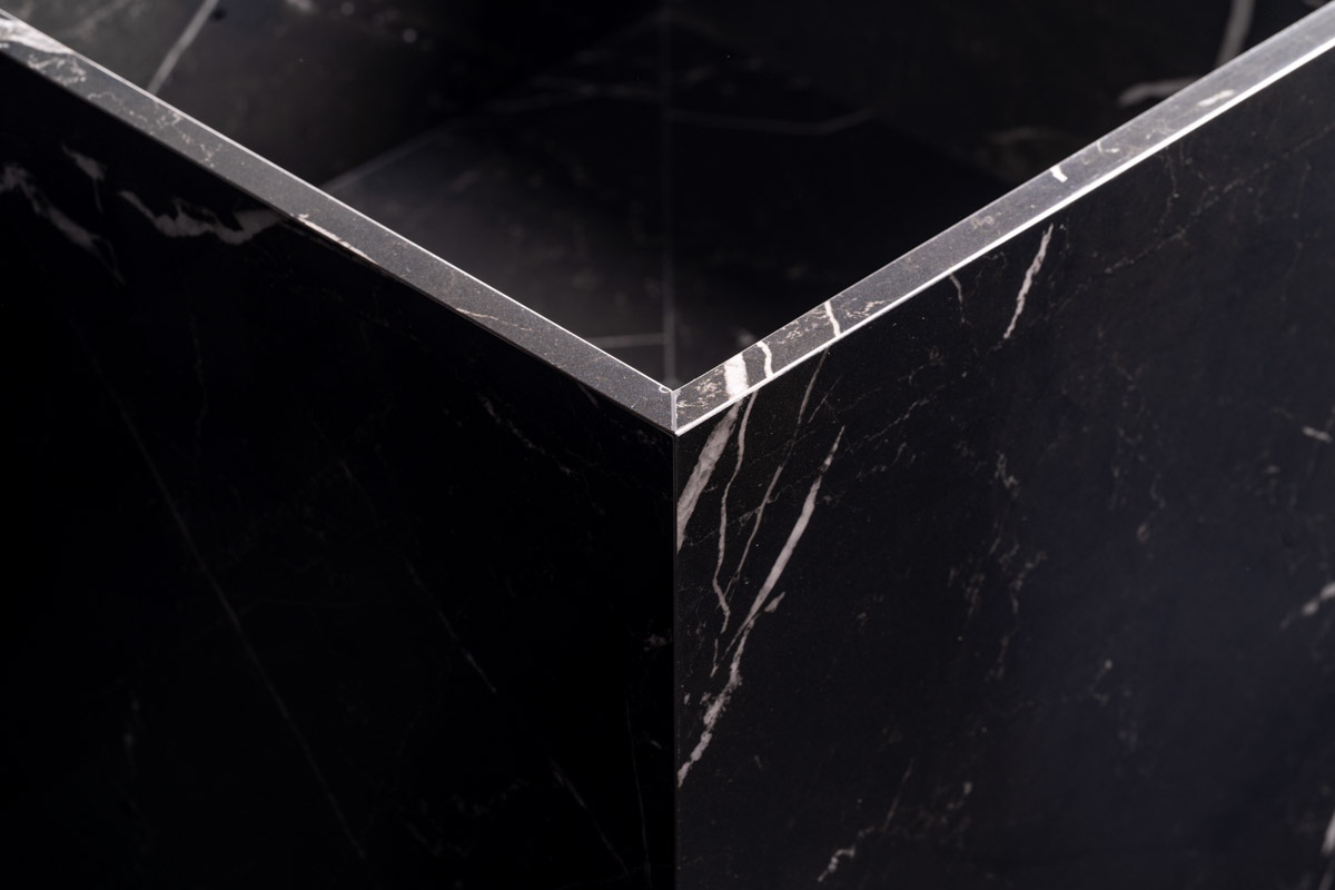Terza Dimensione Lavabo Colonna Keramik Adern Detail