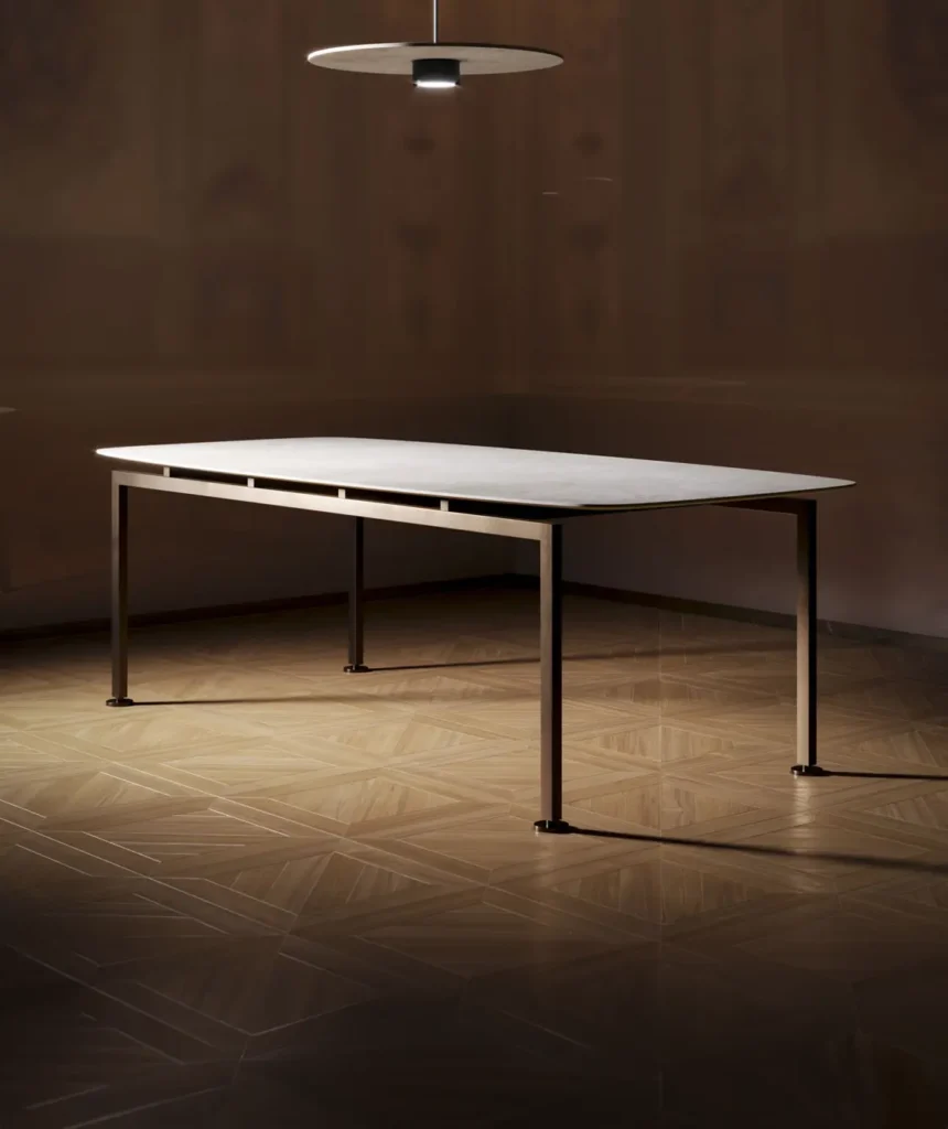 Terza Dimensione Rectangular Torii KeramikmÃ¶bel und Design-Tisch