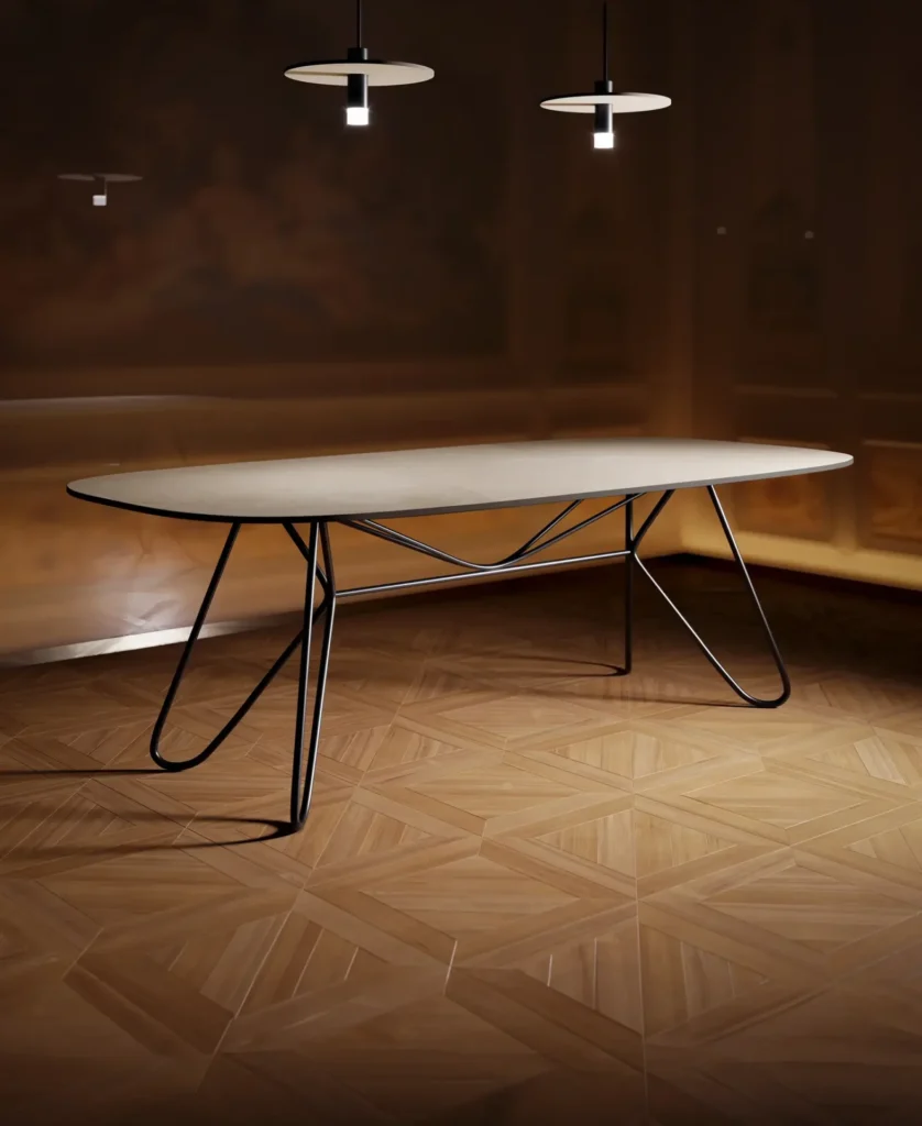 Terza Dimensione Filo KeramikmÃ¶bel und Design-Tisch