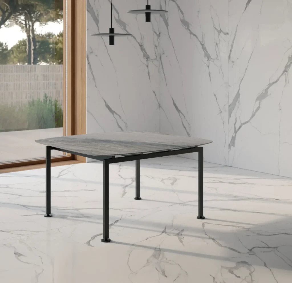 Terza Dimensione Square Torii KeramikmÃ¶bel und Design-Tisch