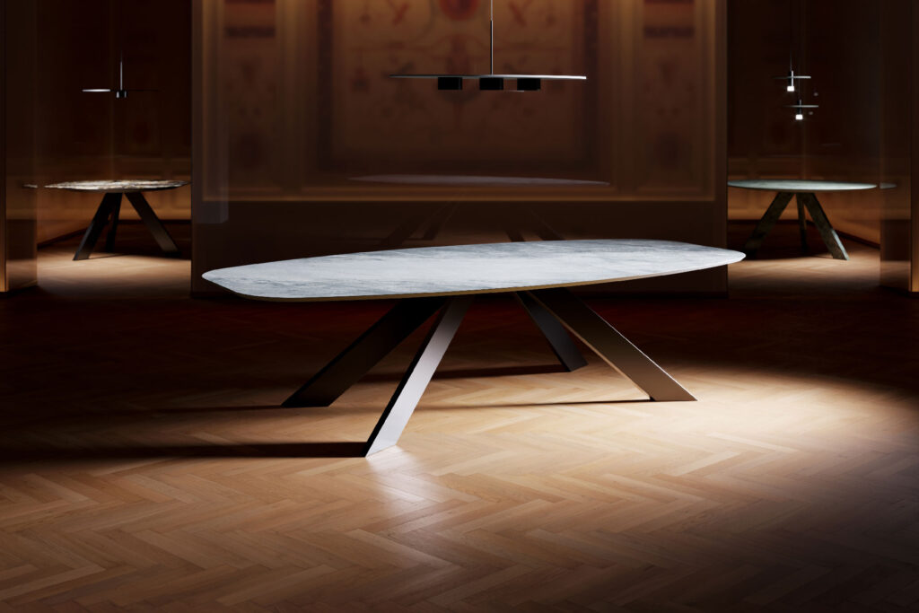 Terza Dimensione OTO Rock Barrel Shaped KeramikmÃ¶bel und Design-Tisch