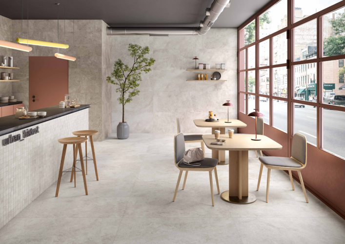 Caesar Haven Feinsteinzeug in warmer Steinoptik bei Keramik Girola in Allschwil bei Basel